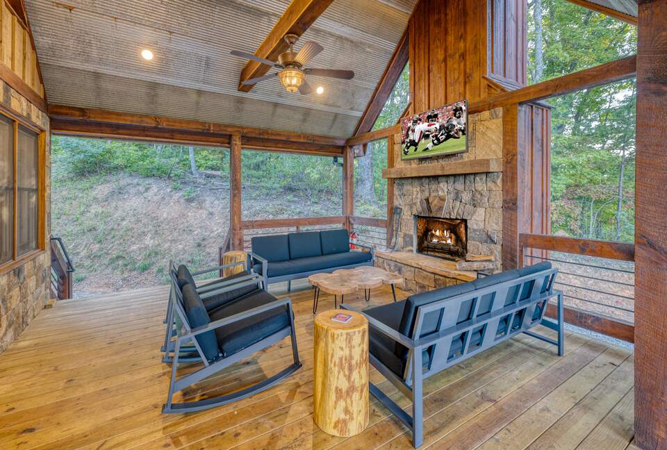 Luxury Mountain and Lake View Cabin - Blue Ridge, Georgia