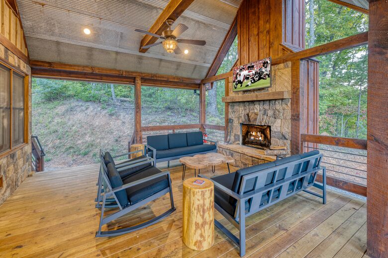 Luxury Mountain and Lake View Cabin - Blue Ridge, Georgia