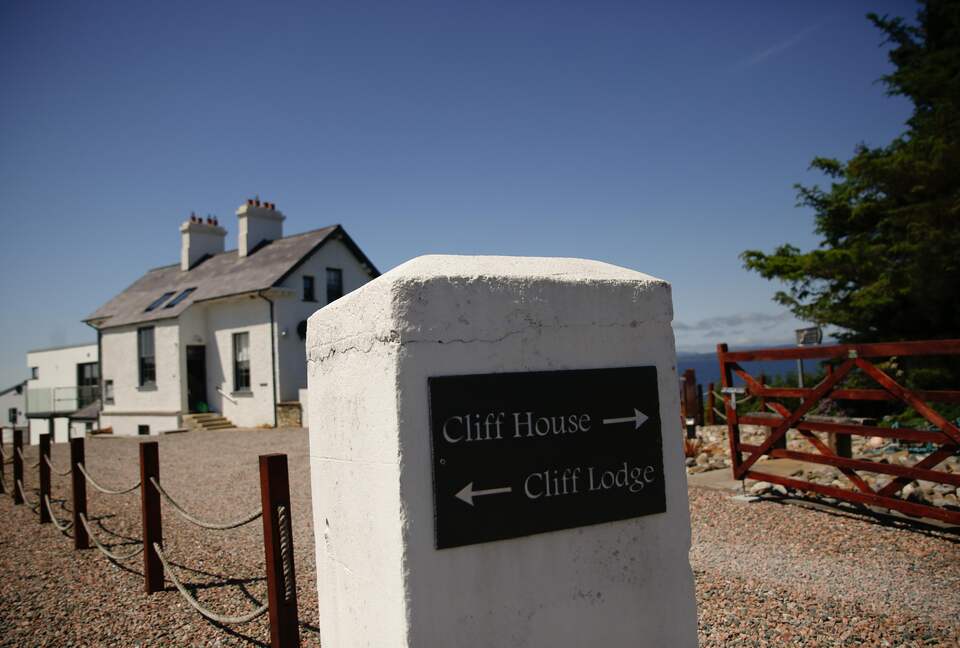 Oceanfront Cliff House with a Tennis Court - Rossnowlagh, Ireland