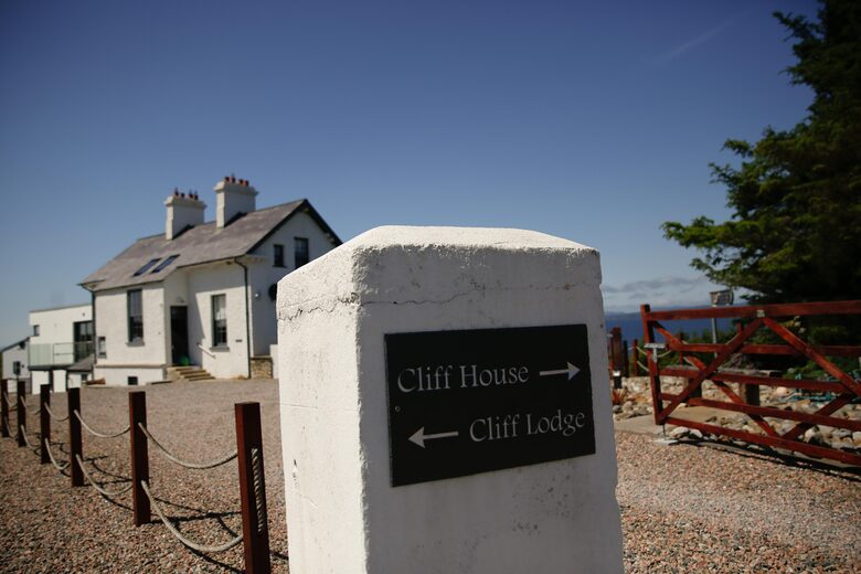 Oceanfront Cliff House with a Tennis Court - Rossnowlagh, Ireland
