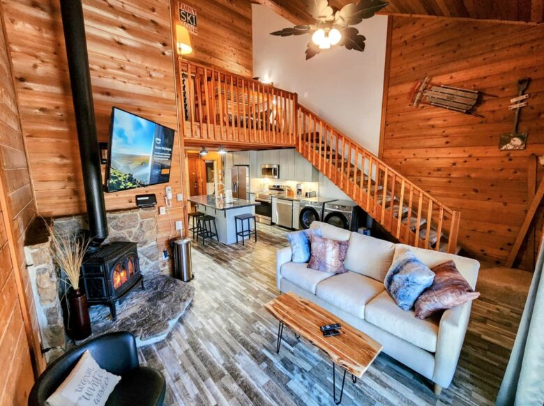 Powder Monkey Ski Out and Pet Friendly! - Snowshoe, West Virginia