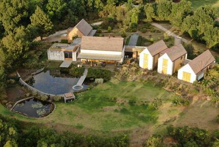Taken from a drone , actually the vegetation is much grown