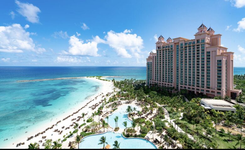 The reef has a private pool and beach, just steps away.