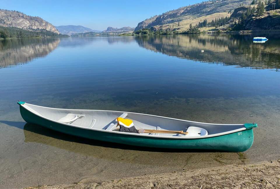 Wine Country Lakeside Retreat with private beach, rock climbing, wine tours, and more | Two Residences - Oliver, Canada