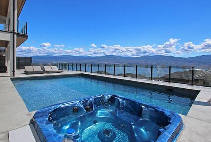 Lake View Residence with Hot Tub & Pool overlooking Okanagan Lake - West Kelowna, Canada