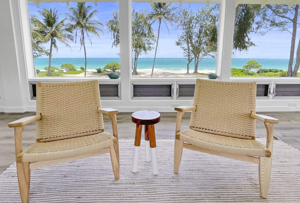 Hale Waimanalo | Oceanfront with private beach - Waimanalo, Hawaii