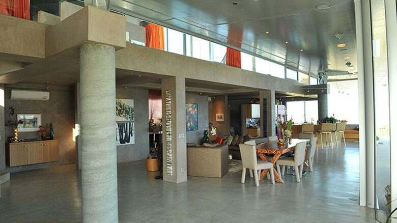 The Famous Malibu 747 Wing House - Malibu, California