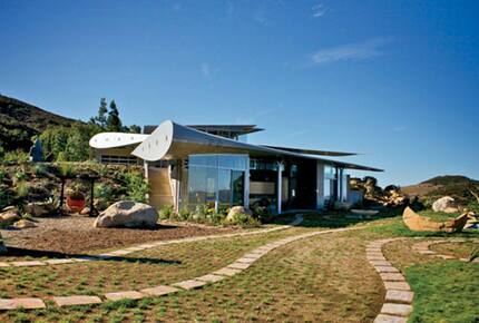 The Famous Malibu 747 Wing House - Malibu, California