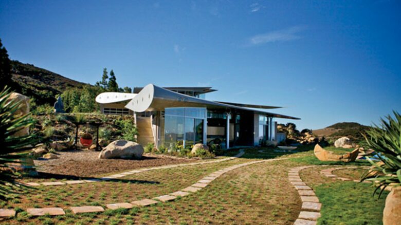The Famous Malibu 747 Wing House - Malibu, California