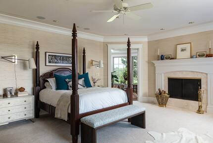 Main level master bedroom