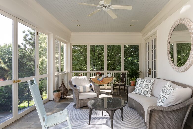 Screened porch