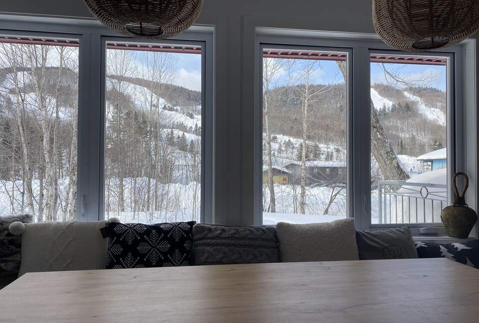 Near Old Quebec City: cozy ski-in ski-out chalet - Stoneham, Canada