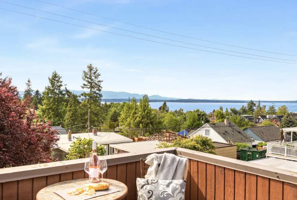 Charming Abode with Ocean Views - Seattle, Washington