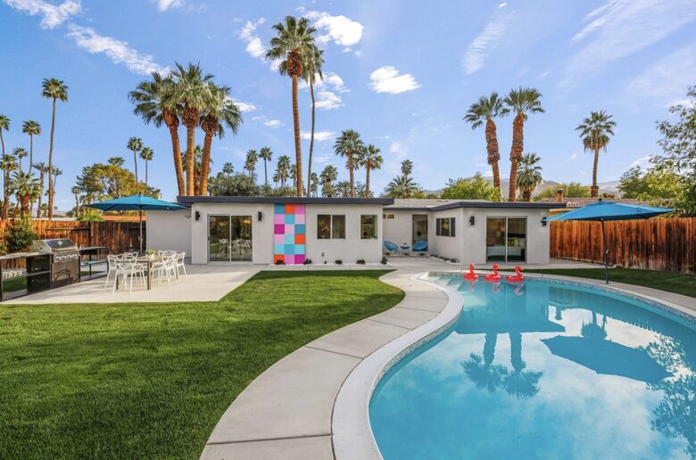 Chic Midcentury Getaway with a Private Pool - Rancho Mirage, California