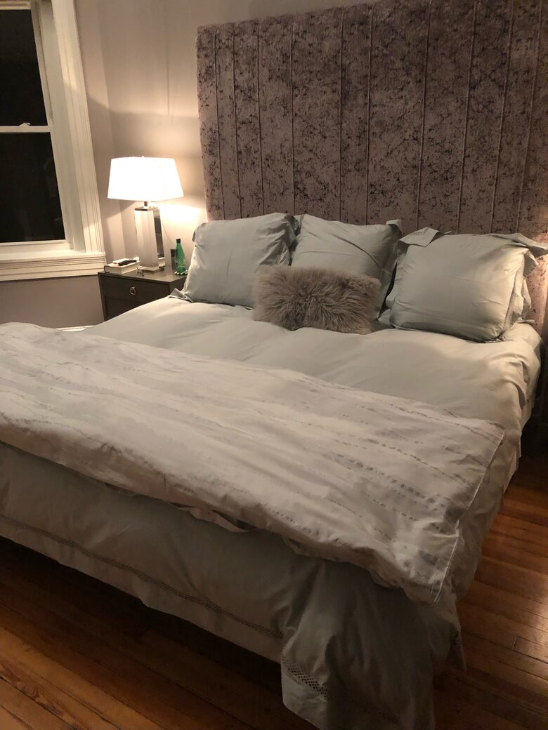 Primary bedroom with King size “sleep number” mattress.