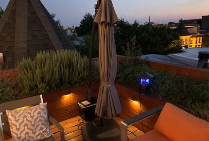 Rooftop deck