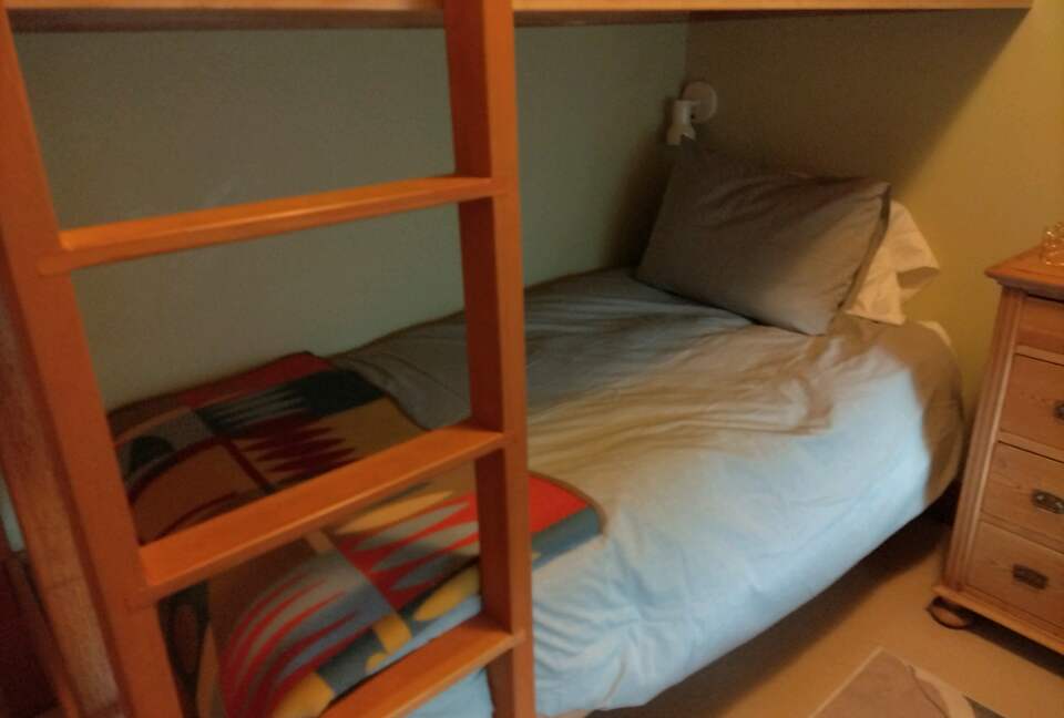 4 bunk beds main house.