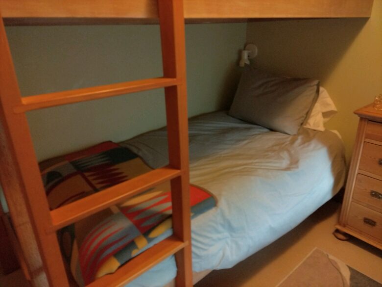 4 bunk beds main house.