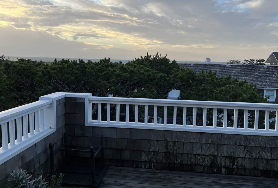 top deck at main house