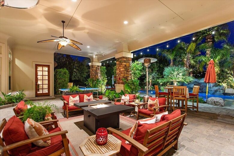 Palm Desert Tropical Estate Loaded with Amenities - Palm Desert, California