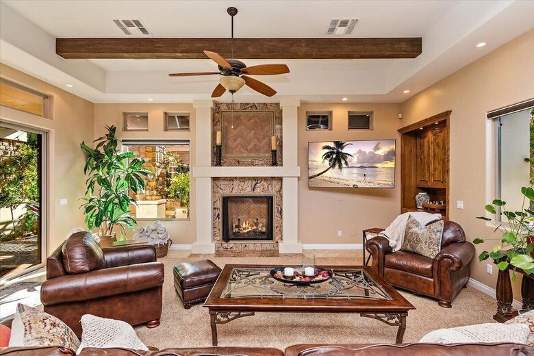 Palm Desert Tropical Estate Loaded with Amenities - Palm Desert, California