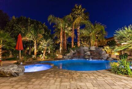 Palm Desert Tropical Estate Loaded with Amenities - Palm Desert, California
