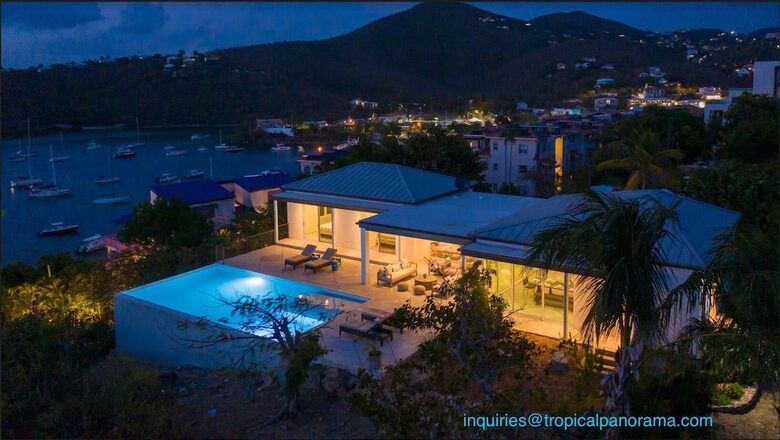 Tropical Panorama Cruz Bay Retreat | Unbeatable location in private/ compound | Walk to Town - Estate Enighed, Virgin Islands, U.S.