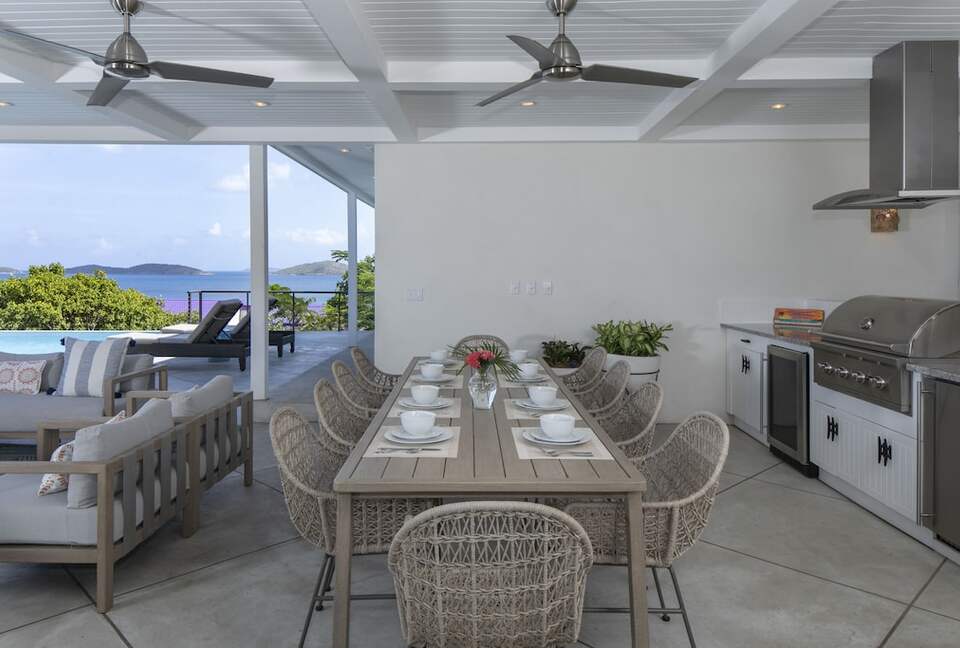 Tropical Panorama Cruz Bay Retreat | Unbeatable location in private/ compound | Walk to Town - Estate Enighed, Virgin Islands, U.S.