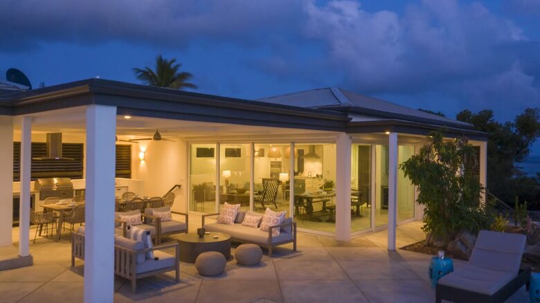 Tropical Panorama Cruz Bay Retreat | Unbeatable location in private/ compound | Walk to Town - Estate Enighed, Virgin Islands, U.S.