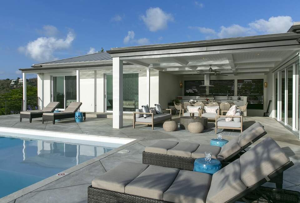 Tropical Panorama Cruz Bay Retreat | Unbeatable location in private/ compound | Walk to Town - Estate Enighed, Virgin Islands, U.S.