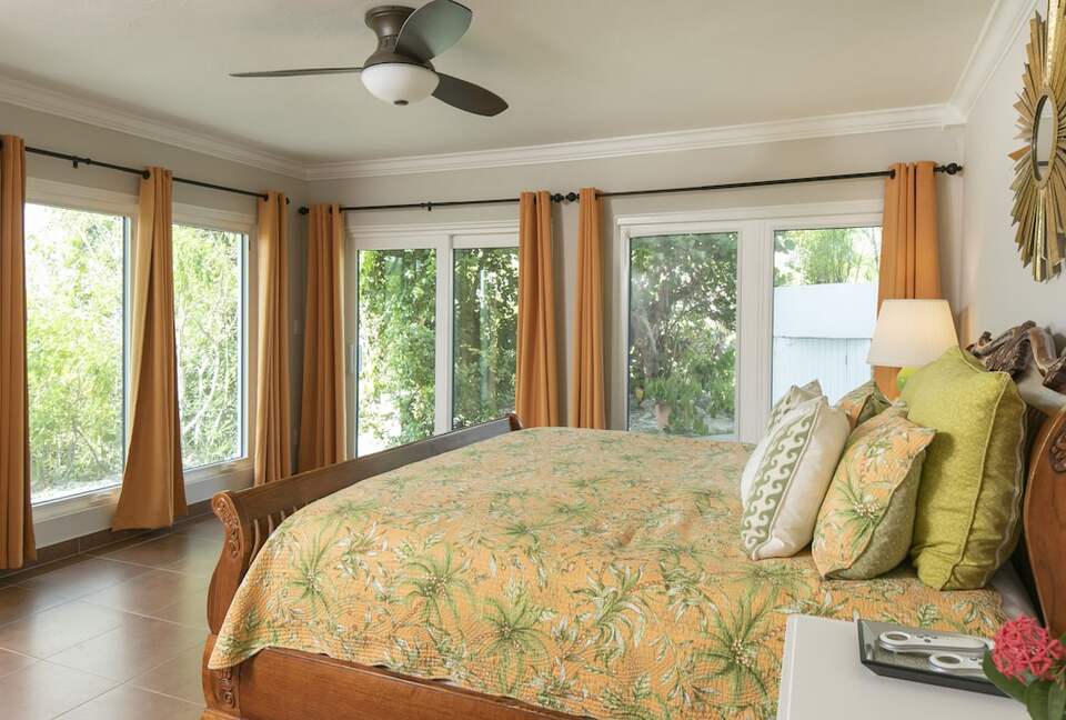 Tropical Panorama Cruz Bay Retreat | Unbeatable location in private/ compound | Walk to Town - Estate Enighed, Virgin Islands, U.S.