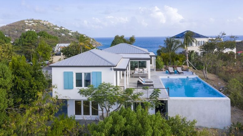 Tropical Panorama Cruz Bay Retreat | Unbeatable location in private/ compound | Walk to Town - Estate Enighed, Virgin Islands, U.S.