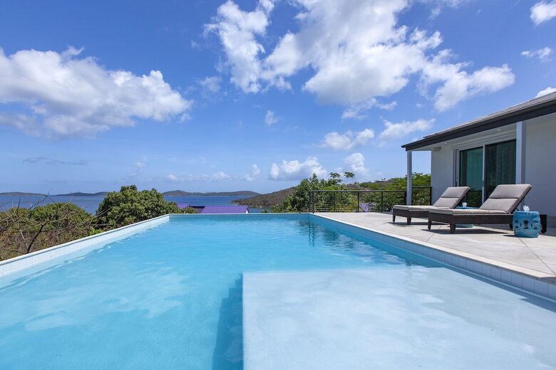 Tropical Panorama Cruz Bay Retreat | Unbeatable location in private/ compound | Walk to Town - Estate Enighed, Virgin Islands, U.S.