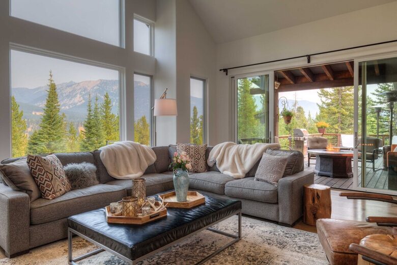 Modern Mountain Retreat with Stunning Views + Amenities Galore - Big Sky, Montana