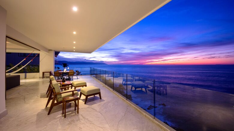 Sayan Beach | 8th floor Oceanfront Corner Villa - Puerto Vallarta, Mexico