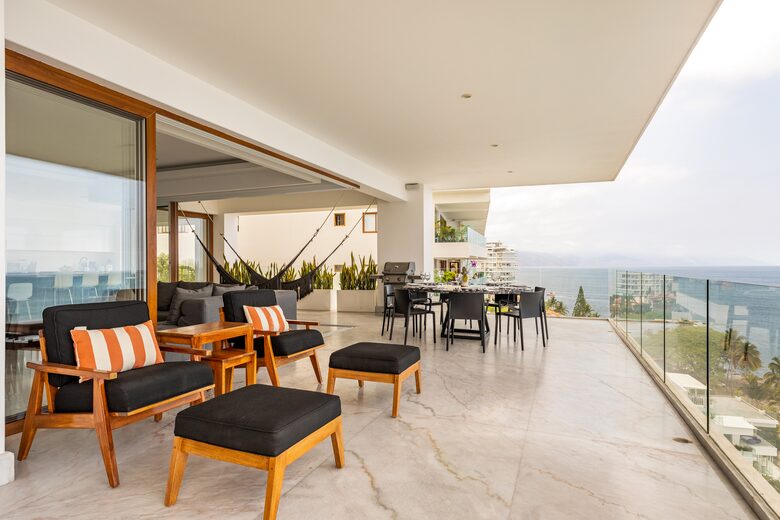 Sayan Beach | 8th floor Oceanfront Corner Villa - Puerto Vallarta, Mexico