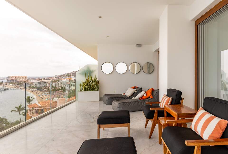 Sayan Beach | 8th floor Oceanfront Corner Villa - Puerto Vallarta, Mexico