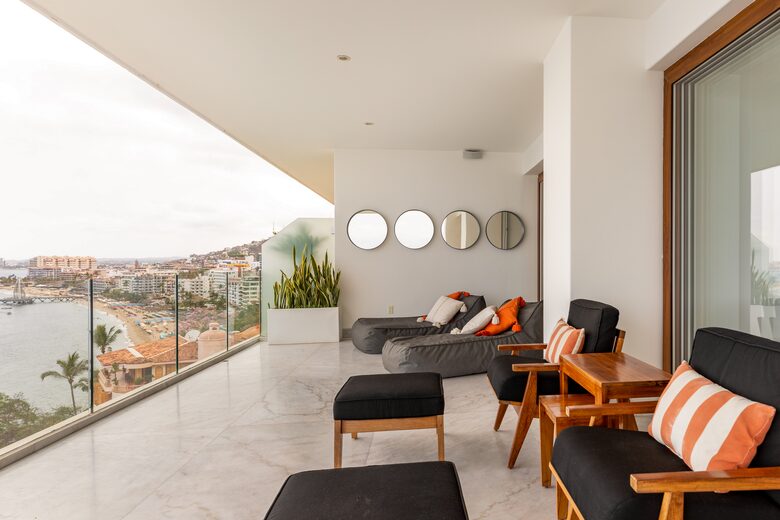 Sayan Beach | 8th floor Oceanfront Corner Villa - Puerto Vallarta, Mexico