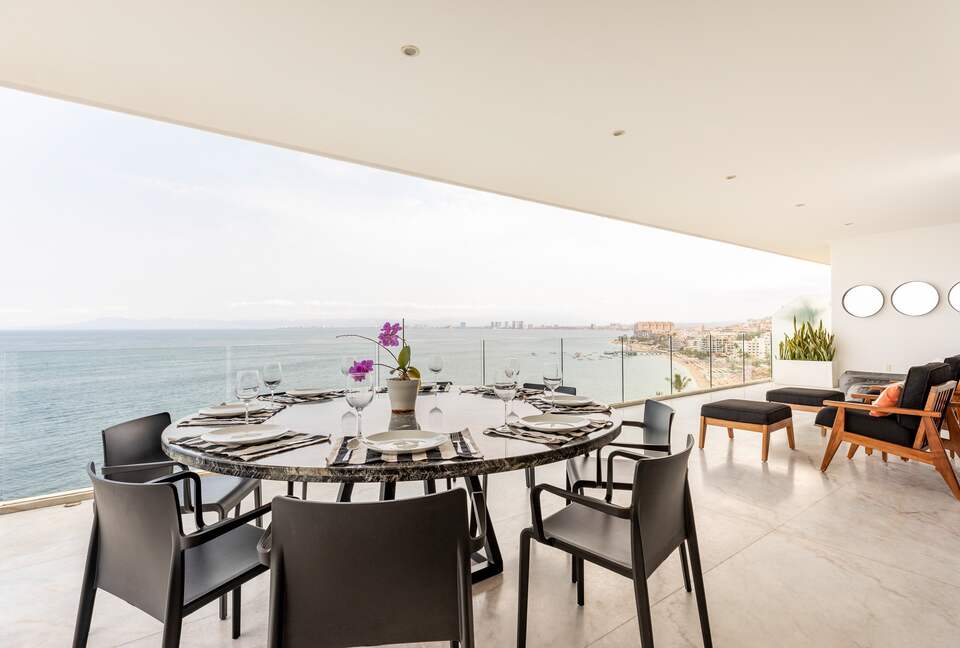 Sayan Beach | 8th floor Oceanfront Corner Villa - Puerto Vallarta, Mexico