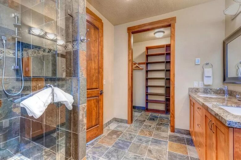 Master Bath with Sauna