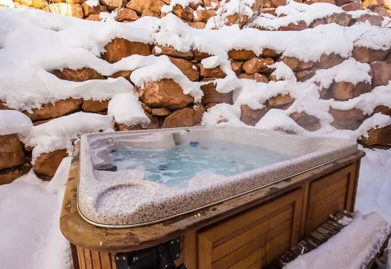 Hot Tub - winter