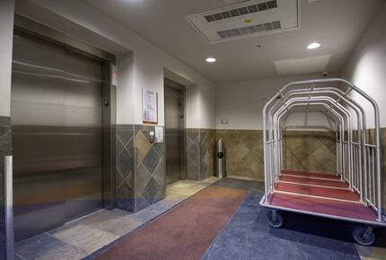 Elevator from underground garage