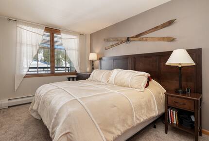 Bedroom 1, ski slopes view
