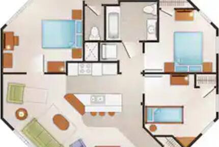 Treehouse Villa | Disney's Saratoga Springs Resort & Spa - Lake Buena Vista, Florida