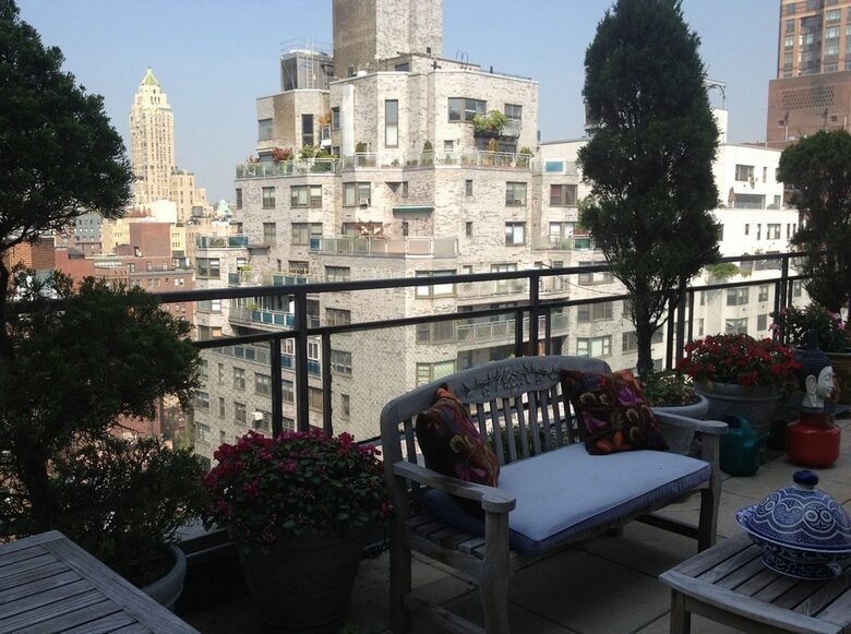 New York City Terraced View - New York City, New York