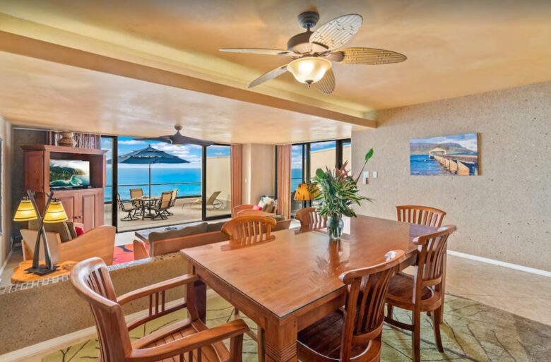 Puu Poa Luxurious Oceanfront Condo - Princeville, Hawaii