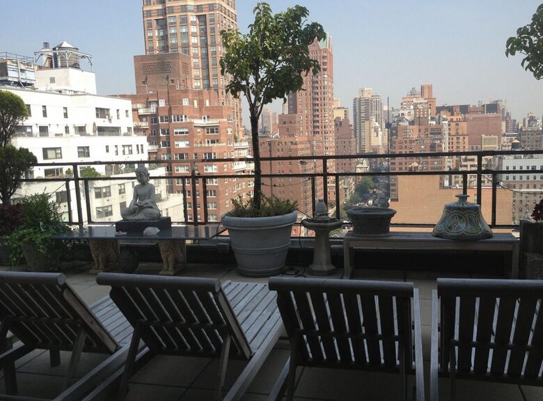 New York City Terraced View - New York City, New York