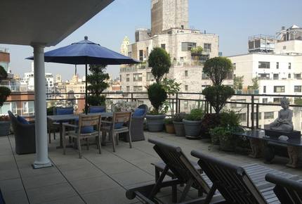 New York City Terraced View - New York City, New York