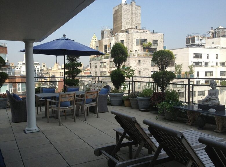 New York City Terraced View - New York City, New York