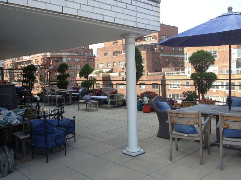 New York City Terraced View - New York City, New York